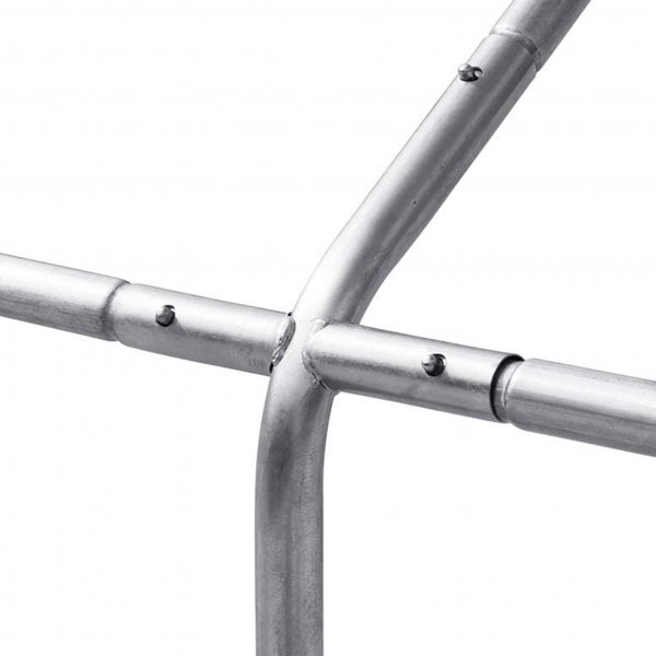 Hönsgård i galvaniserat stål | Lättstädat | Hög ståhöjd Hönsgård i galvaniserat stål | Lättstädat | Hög ståhöjd