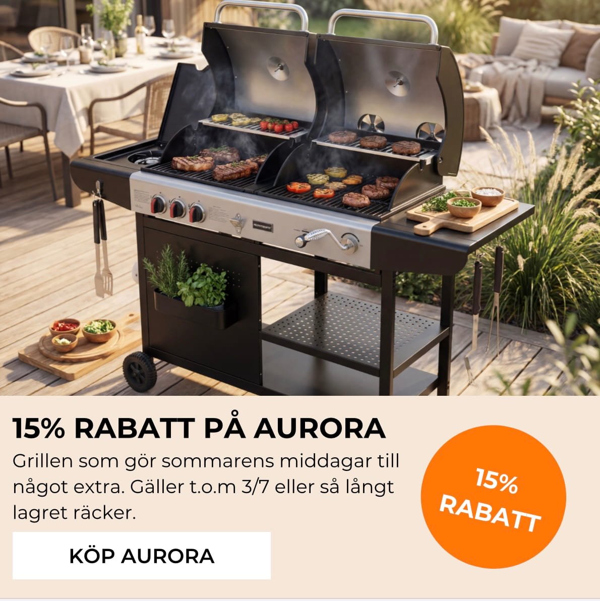 Aurora grill
