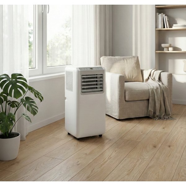 Smidig portabel AC | LED-display | Kyler upp till ca 25 m� | 7000 BTU