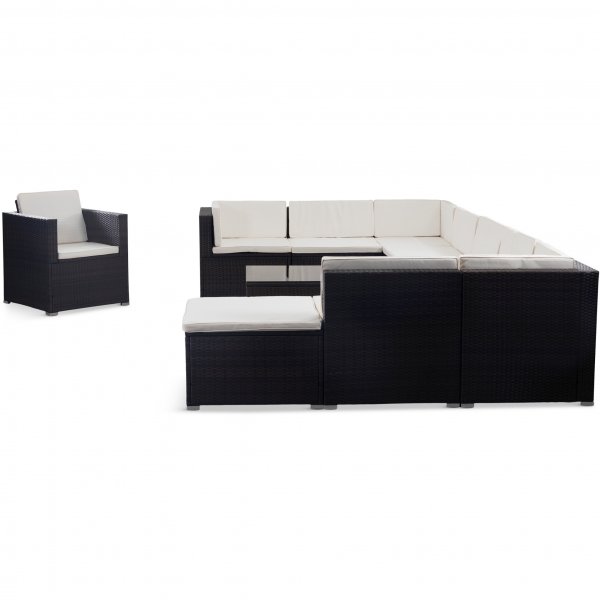 Stor loungegrupp i konstrotting | Lyfco Steninge Stor loungegrupp i konstrotting | Lyfco Steninge