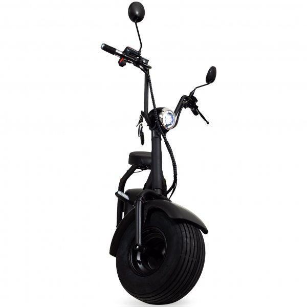 Fatscooter 2000W LG litiumbatteri - 13 Ah | Mattsvart | Lyfco Fatscooter 2000W LG litiumbatteri - 13 Ah | Mattsvart | Lyfco