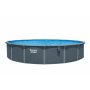 Bestway Hydrium pool ovan mark �7,32 m � 132 cm djup | St�lpool (561RP)