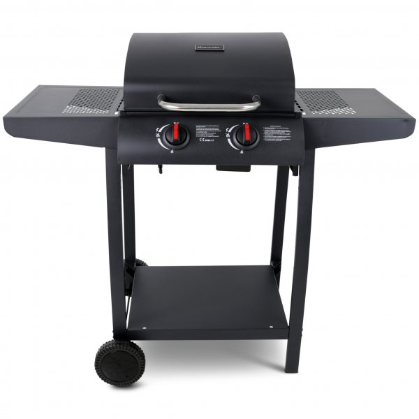 Gasolgrill med 2 brnnare & sidobord - Tampa
