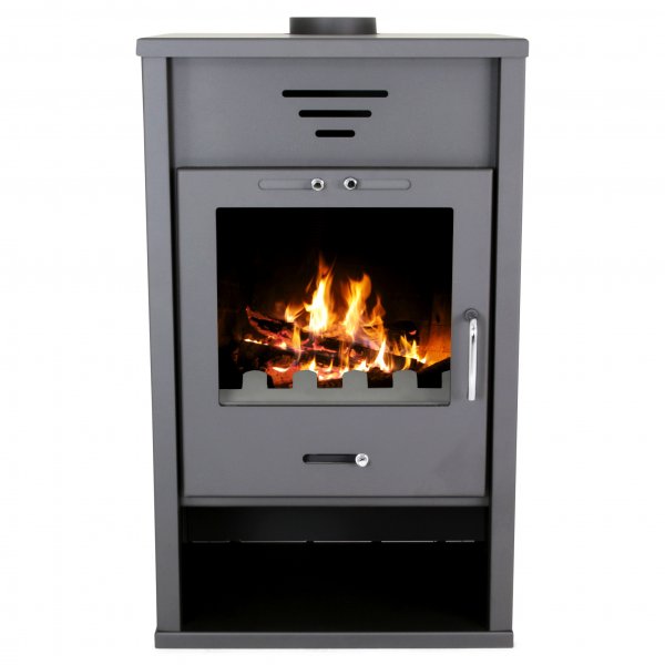 Braskamin 15kW | Verkningsgrad 77% | Laitila