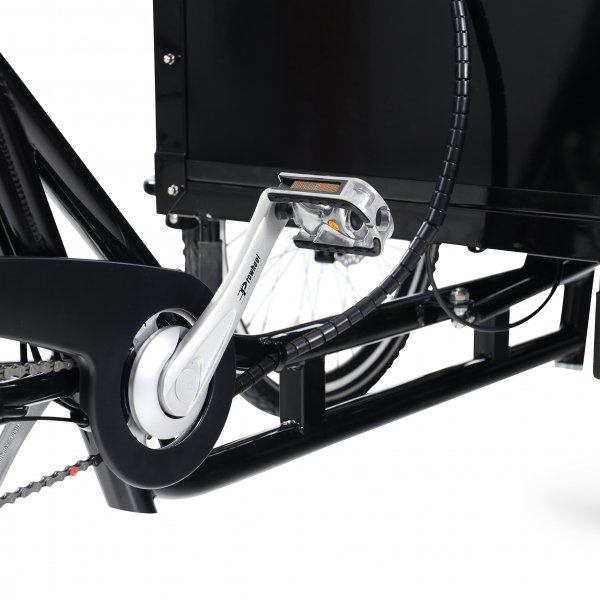 Eldriven cargobike | 250W - 16Ah | 6 växlar | LG-batteri - Pro Eldriven cargobike | 250W - 16Ah | 6 växlar | LG-batteri - Pro