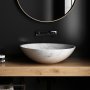 Handfat | Carrara marmor | Unikt naturmaterial
