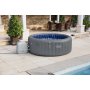 Lay-Z-Spa Santorini Smart HydroJet Pro 7 (216x80 cm) | Uppblsbart spabad fr 7 personer med appstyrning och HydroJet-massage