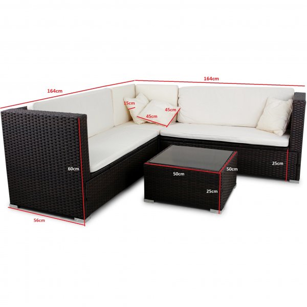 Loungegrupp fr balkong | Konstrotting | Lyfco Vrng