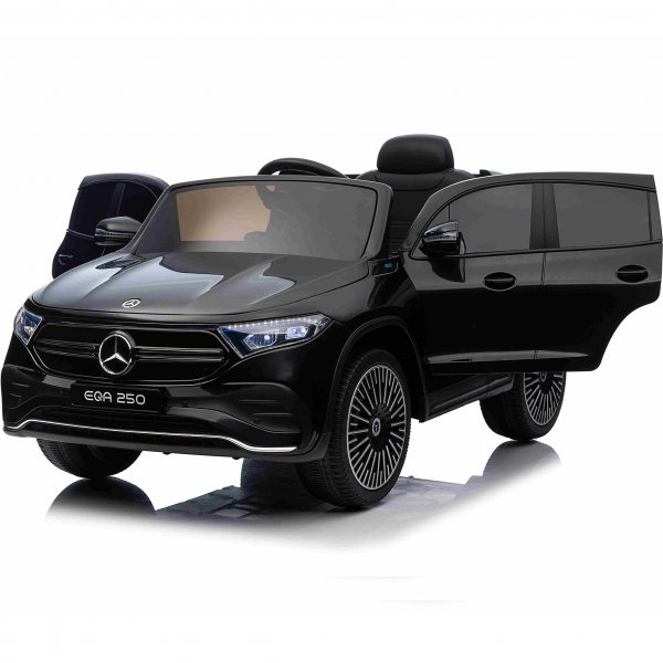 Elbil för barn Mercedes EQA | 12V - 35w | 10Ah | Svart Elbil för barn Mercedes EQA | 12V - 35w | 10Ah | Svart