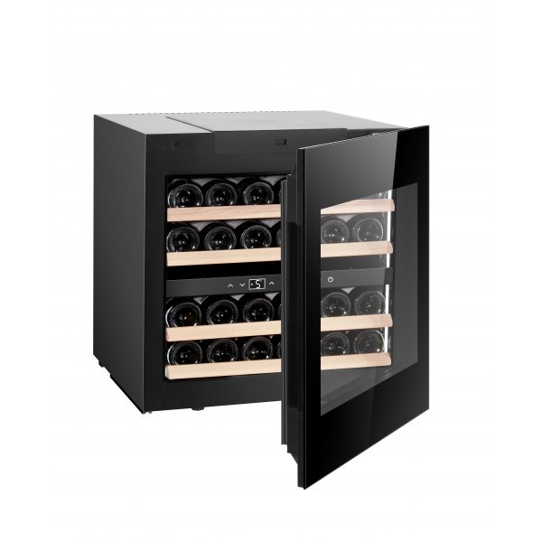 Integrerad vinkyl 24 flaskor | Push-to-Open | Inverterkompressor | 36 dB tystgående Integrerad vinkyl 24 flaskor | Push-to-Open | Inverterkompressor | 36 dB tystgående