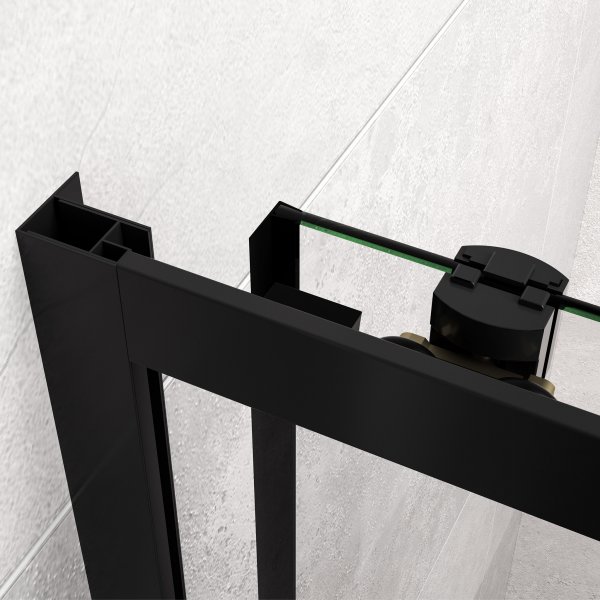 Duschhörna med skjutdörrar | 6mm säkerhetsglas | Modern design Duschhörna med skjutdörrar | 6mm säkerhetsglas | Modern design