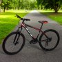 Mountainbike 27,5\\\" | 21 vxlar | Dmpad framgaffel - Svart/rd