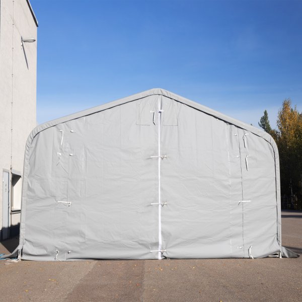 Lagert�lt 7x14m | 3,8m h�jd | 98m� 620g/m� | Med takpanel | PVC - Gr�