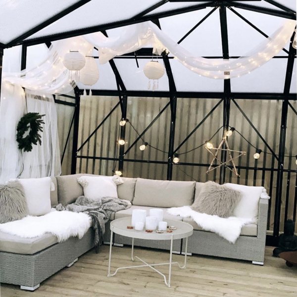 T-format glasvxthus 12,8m | 4mm skerhetsglas | 5 rs stormgaranti