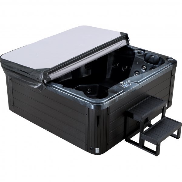 Spabad Poseidon Blackline – 5–6 personer | Lucite® akryl, Gecko® cirkulationspump & Balboa® system | 2026 Spabad Poseidon Blackline – 5–6 personer | Lucite® akryl, Gecko® cirkulationspump & Balboa® system | 2026