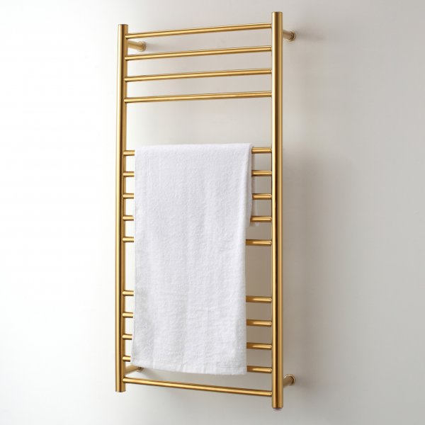 Elektrisk handdukstork 52x110x12cm | Mässing Elektrisk handdukstork 52x110x12cm | Mässing